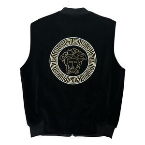 Dapper Dan VTG Authentic 90s Velvet Vest with Medusa SZ M/L